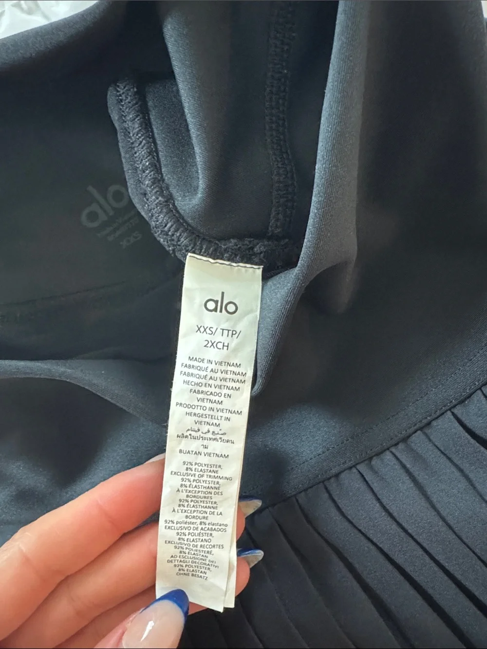 ALO Grand Slam Tennis Skirt